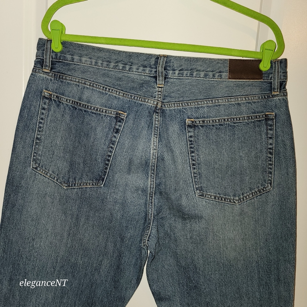 J Crew The Bleecker Straight Leg  jeans 35 x 34 NWT - Picture 2 of 9